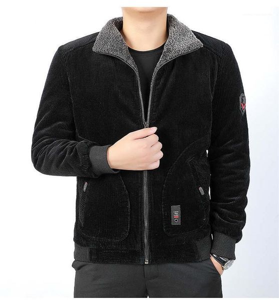 size coat winter thick zipper loose jacket mens fashion corduroy warm outerwear designer mens plus, Black;brown
size coat winter thick zipper loose jacket mens fashion corduroy warm outerwear designer mens plus, Black;brown
