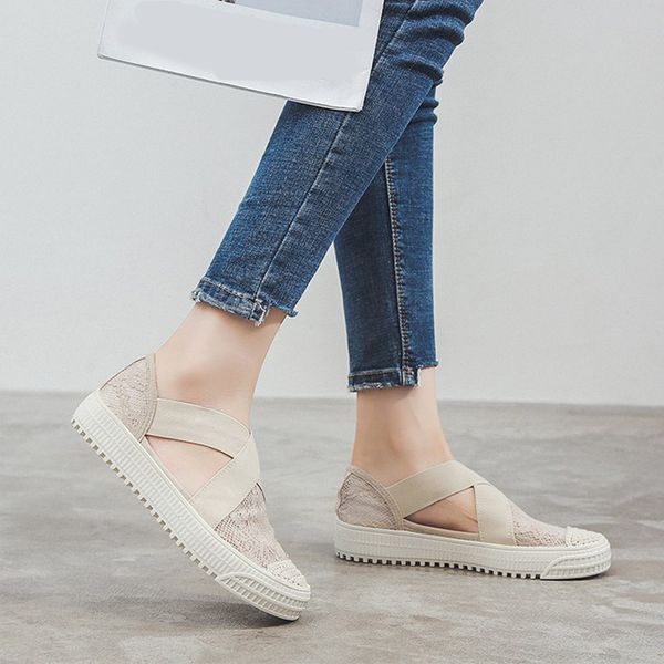 women lace mesh flats slip on cross tied loafers new female moccasins breathable weaving platform ladies fashion casual shoes, Black
women lace mesh flats slip on cross tied loafers new female moccasins breathable weaving platform ladies fashion casual shoes, Black