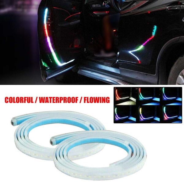 2*12v 10w silicone + led new car door open signal lamp flashing led colorful lights strip anti-collision
2*12v 10w silicone + led new car door open signal lamp flashing led colorful lights strip anti-collision