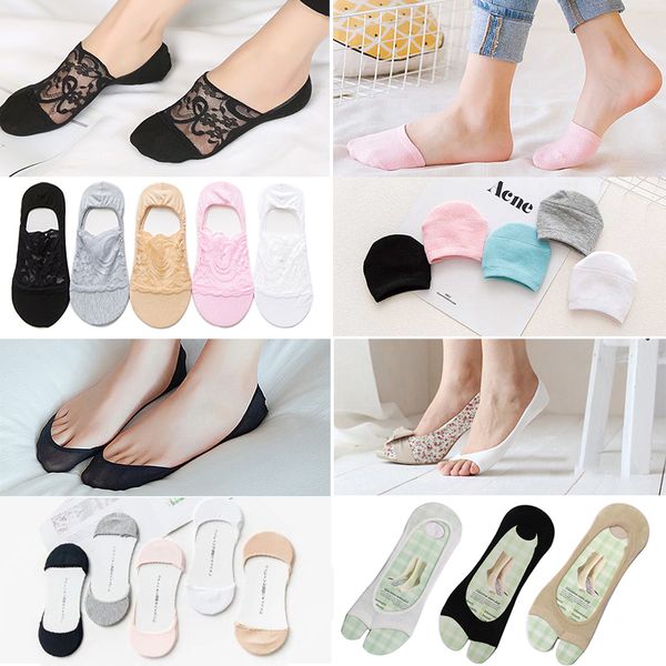 socks & hosiery 3/4/5pair boat for women girls transparent lace invisible no show non-slip ankle breathable slipper, Black;white
socks & hosiery 3/4/5pair boat for women girls transparent lace invisible no show non-slip ankle breathable slipper, Black;white