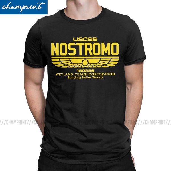 men weyland yutani corporation t shirts aliens alien movie cotton clothing creative short sleeve o neck tees plus size t-shirts
men weyland yutani corporation t shirts aliens alien movie cotton clothing creative short sleeve o neck tees plus size t-shirts
