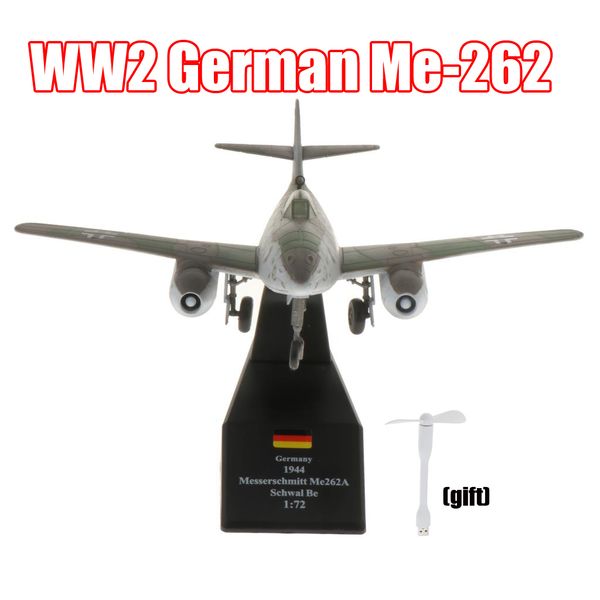 1:72 ww2 german me-262 fighter bomber aircraft 3d alloy model
1:72 ww2 german me-262 fighter bomber aircraft 3d alloy model