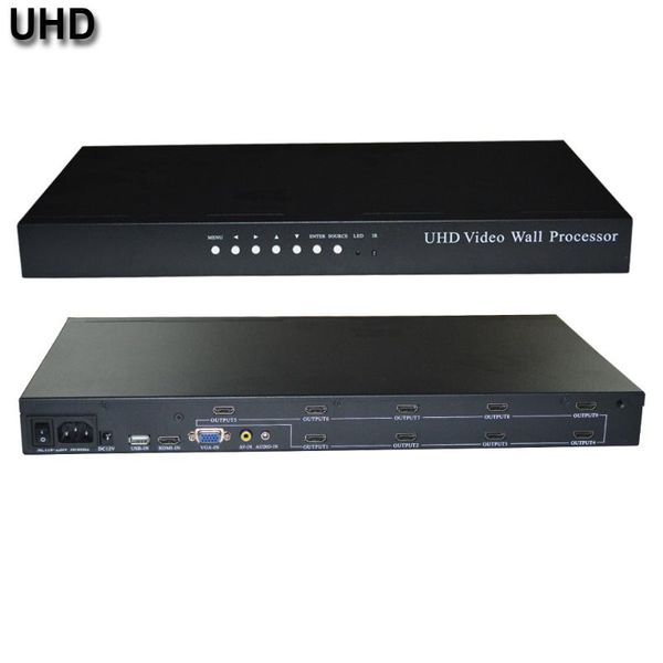 allgee 4k video wall controller 3x3 , support input resolution up 4k@60hz and 4k@60hz output
allgee 4k video wall controller 3x3 , support input resolution up 4k@60hz and 4k@60hz output