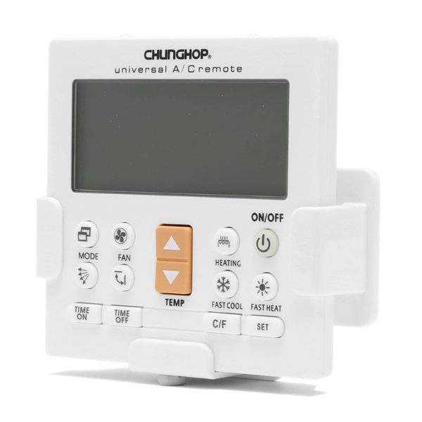 remote controlers chunghop universal lcd a/c muli control controller for air conditioner k-650e
remote controlers chunghop universal lcd a/c muli control controller for air conditioner k-650e