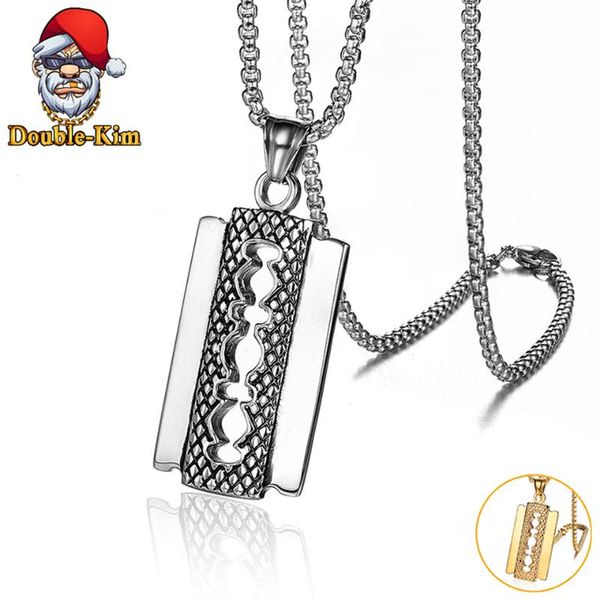 the blade pendant necklace men hiphop rock street culture titanium stainless steel gold chain necklace fashion man jewelry, Silver
the blade pendant necklace men hiphop rock street culture titanium stainless steel gold chain necklace fashion man jewelry, Silver