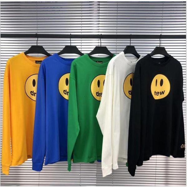 2020 new mens and womens hoodies sweatshirt drew house smile printing long sleeve hoodie justin bieber style hoodies str, Black
2020 new mens and womens hoodies sweatshirt drew house smile printing long sleeve hoodie justin bieber style hoodies str, Black