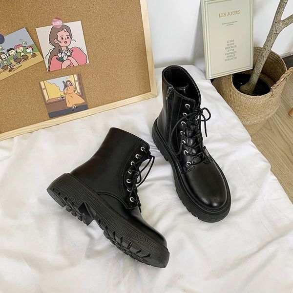 summer boots women booties ladies brand women's shoes low heels booties round toe boots-women fashion mid-calf rock mid, Black
summer boots women booties ladies brand women's shoes low heels booties round toe boots-women fashion mid-calf rock mid, Black
