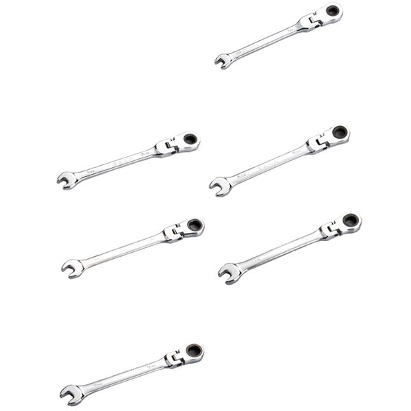 keys set wrenches 7mm, 8mm, 9mm, 10mm, 11mm, 12mm flexible head ratcheting wrench combination spanner tool set
keys set wrenches 7mm, 8mm, 9mm, 10mm, 11mm, 12mm flexible head ratcheting wrench combination spanner tool set
