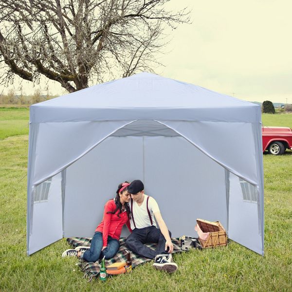 new 3 x 3m two doors & two windows practical waterproof right-angle folding tent white
new 3 x 3m two doors & two windows practical waterproof right-angle folding tent white