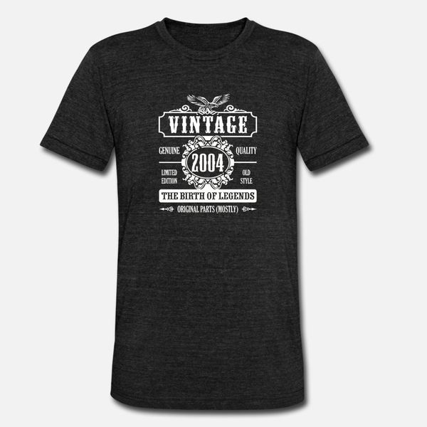 vintage 2004 the birth of legends t shirt men custom tee shirt o-neck normal anti-wrinkle new fashion spring unique shirt
vintage 2004 the birth of legends t shirt men custom tee shirt o-neck normal anti-wrinkle new fashion spring unique shirt