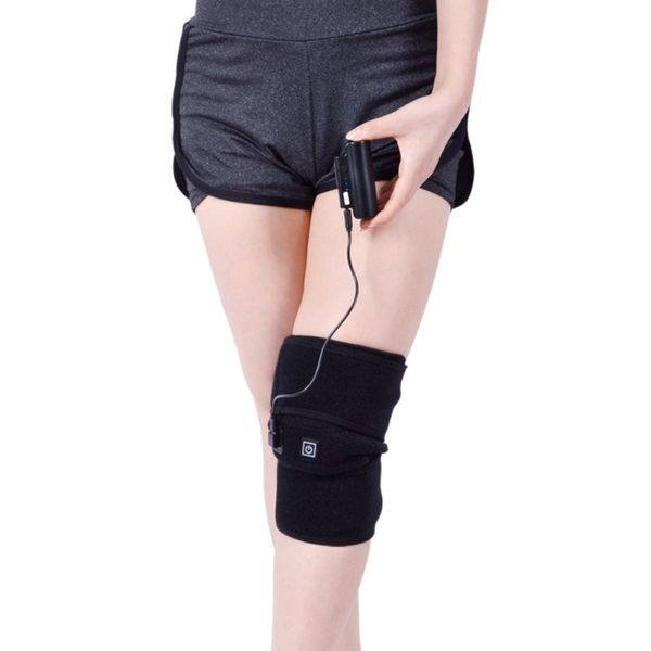 1pc usb rechargeable thermal knee heating pad gym cramp arthritis pain relief knee protection therapy wrap support sleeves, Black;gray
1pc usb rechargeable thermal knee heating pad gym cramp arthritis pain relief knee protection therapy wrap support sleeves, Black;gray