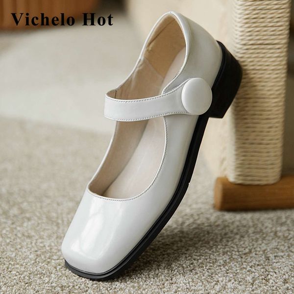 vichelo natural leather square toe med heel handmade brand shoes preppy style young lady streetwear handsome women pumps l11, Black
vichelo natural leather square toe med heel handmade brand shoes preppy style young lady streetwear handsome women pumps l11, Black