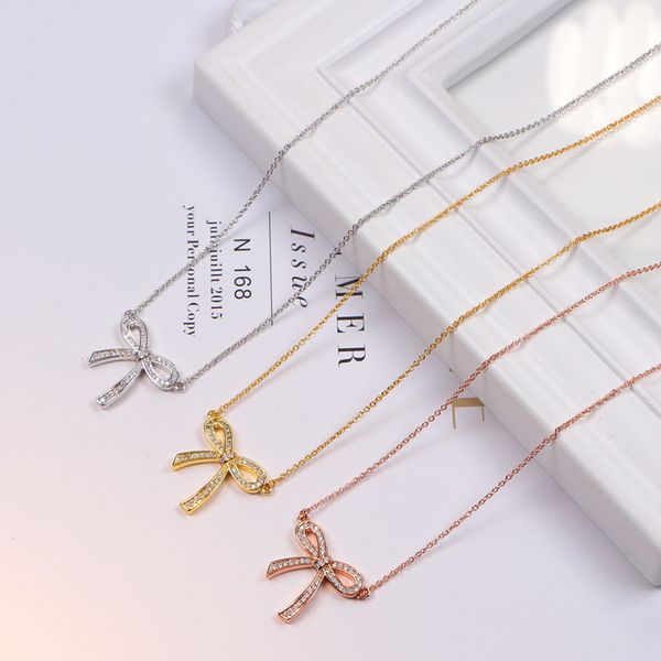 2020 bow necklace woman bohemian jewelry stainless steel chain pendant luxury designer necklace collier bijoux femme, Silver
2020 bow necklace woman bohemian jewelry stainless steel chain pendant luxury designer necklace collier bijoux femme, Silver