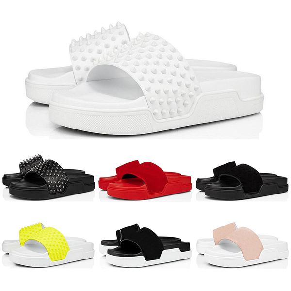 red bottom slipper loafer men women slide summer fashion casual sandal slippers loafers slides sandals trainer sneaker flip flops, Black
red bottom slipper loafer men women slide summer fashion casual sandal slippers loafers slides sandals trainer sneaker flip flops, Black