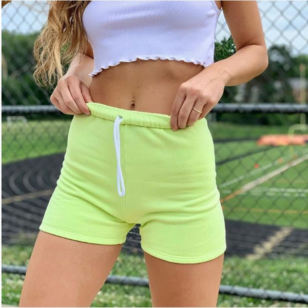 gym clothing fashion sports shorts women casual high waist drawstring solid color slim bodycon fitness running yoga sportswear, White;black
gym clothing fashion sports shorts women casual high waist drawstring solid color slim bodycon fitness running yoga sportswear, White;black