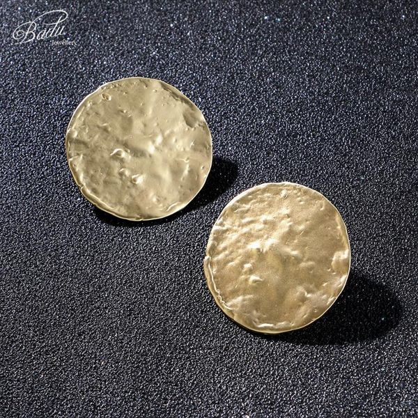 stud badu big golden round earring women alloy metallic uneven circle earrings punk fashion gift girls wholesale, Golden;silver
stud badu big golden round earring women alloy metallic uneven circle earrings punk fashion gift girls wholesale, Golden;silver