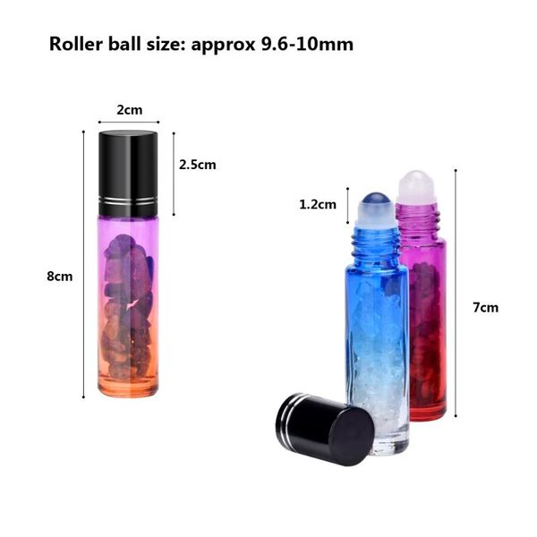 storage bottles & jars essential oil perfume bottle 10ml natural gemstone roller gradient refillable semiprecious crystal tool
storage bottles & jars essential oil perfume bottle 10ml natural gemstone roller gradient refillable semiprecious crystal tool