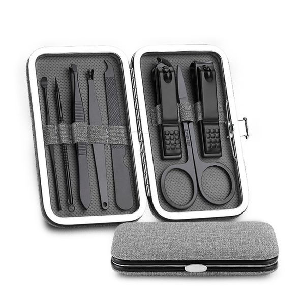 8pcs stainless steel nail clippers set professional scissors suit with box trimmer grooming manicure cutter kits for nail tools 0077
8pcs stainless steel nail clippers set professional scissors suit with box trimmer grooming manicure cutter kits for nail tools 0077
