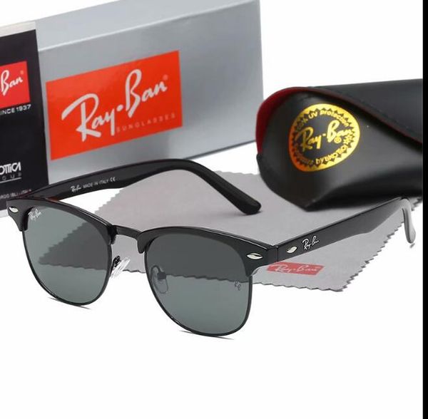2019 new famous designer brand glasses men's r brand cycling glasses women retro sunglasses and original boxes, White;black
2019 new famous designer brand glasses men's r brand cycling glasses women retro sunglasses and original boxes, White;black