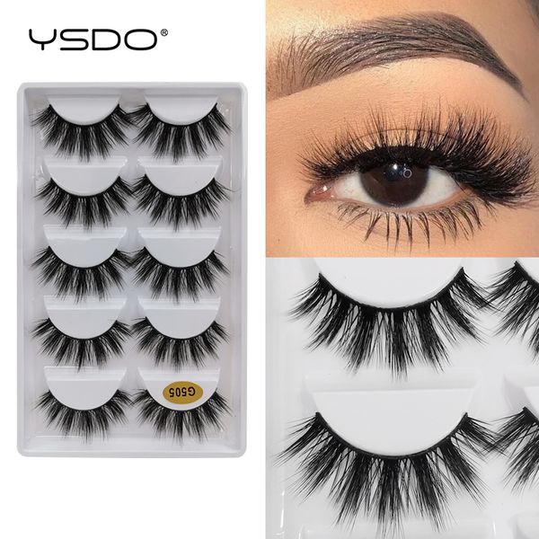 ydso tapered 5 pairs 3d mink false eyelashes natural hair fake eyelashes dramatic makeuplashes faux cilios fluffy
ydso tapered 5 pairs 3d mink false eyelashes natural hair fake eyelashes dramatic makeuplashes faux cilios fluffy