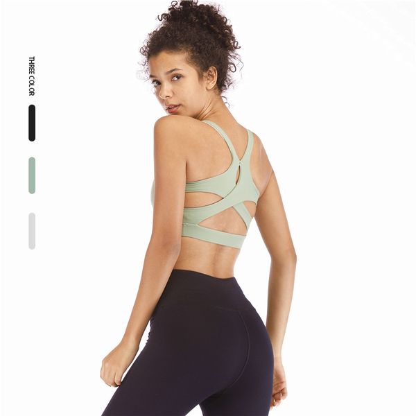 women sports bra high impact fitness yoga bra push up workout gym backless sport tank fitness running sportswear, White;black
women sports bra high impact fitness yoga bra push up workout gym backless sport tank fitness running sportswear, White;black