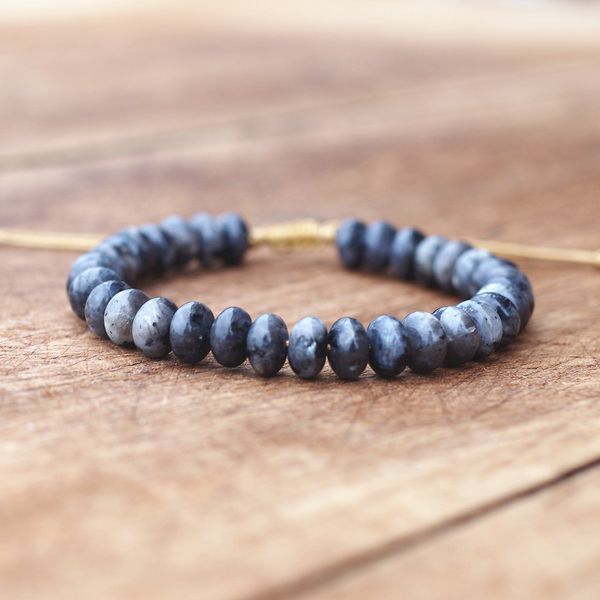 4*8mm natural stone labradorite beads charm bracelet women man handmade string braided yoga friendship bracelet bangle y200918, Black
4*8mm natural stone labradorite beads charm bracelet women man handmade string braided yoga friendship bracelet bangle y200918, Black