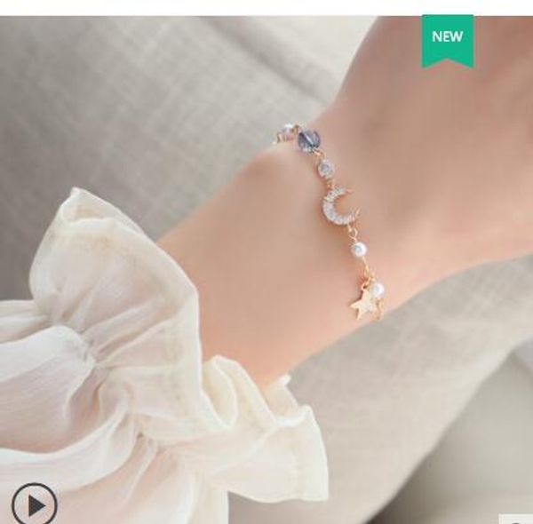 girls bracelets, girlfriends, fairy stars and moon bracelets, simple student bracelets, Black
girls bracelets, girlfriends, fairy stars and moon bracelets, simple student bracelets, Black