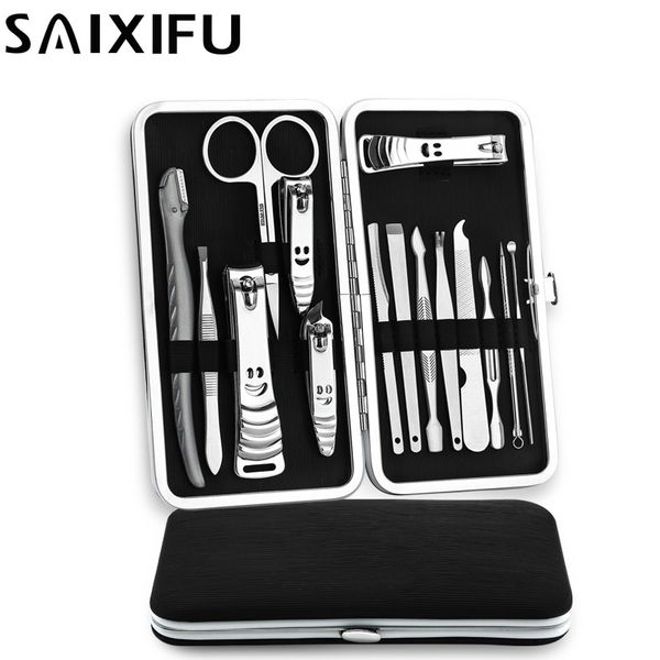 15pcs/set stainless steel nail kit nail clipper nipper cutter scissors tweezers pedicure manicure set art tools bt17
15pcs/set stainless steel nail kit nail clipper nipper cutter scissors tweezers pedicure manicure set art tools bt17