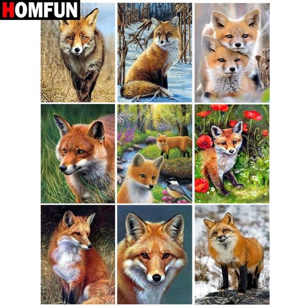homfun diamond painting "animal fox flower" full square/round drill wall decor inlaid resin embroidery craft cross stitch
homfun diamond painting "animal fox flower" full square/round drill wall decor inlaid resin embroidery craft cross stitch