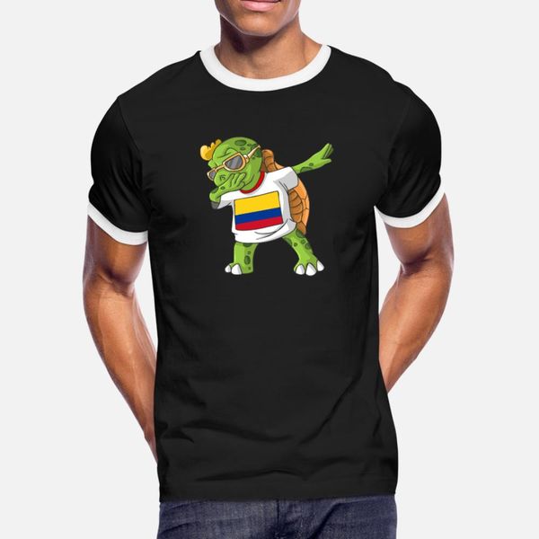 colombia dabbing turtle t shirt men custom cotton crew neck pictures crazy casual spring autumn family shirt, White;black
colombia dabbing turtle t shirt men custom cotton crew neck pictures crazy casual spring autumn family shirt, White;black