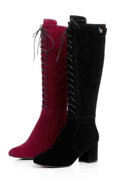 yd-ever 2020 cow suede high heels round toe british school young lady western cowboy boots luxury riding mid-calf boots l32-a, Black
yd-ever 2020 cow suede high heels round toe british school young lady western cowboy boots luxury riding mid-calf boots l32-a, Black