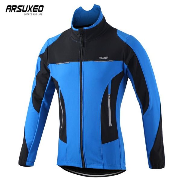 arsuxeo men winter cycling jacket thermal windproof waterproof mtb bike jacket sports softshell coat bicycle clothing reflective, Black;red
arsuxeo men winter cycling jacket thermal windproof waterproof mtb bike jacket sports softshell coat bicycle clothing reflective, Black;red