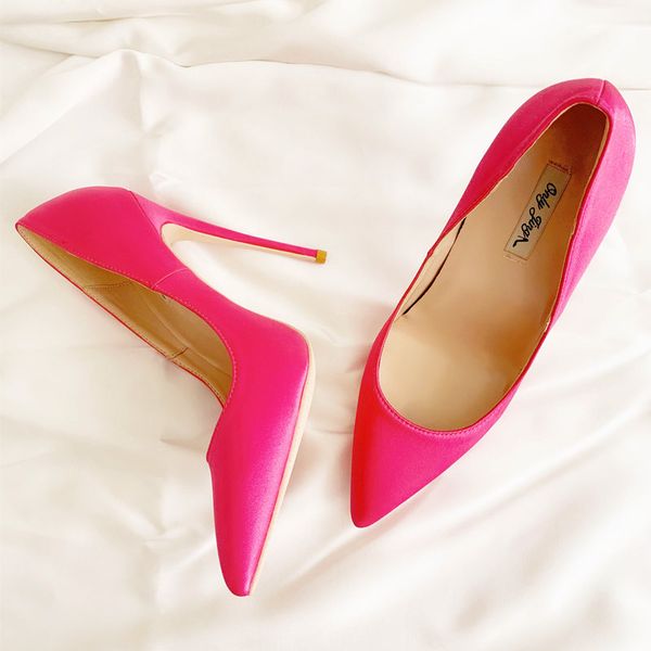 2020 new style summer casual designer pink satin pointy toe heels stiletto heel women high heels pumps sheos 12cm 10cm 8cm, Black
2020 new style summer casual designer pink satin pointy toe heels stiletto heel women high heels pumps sheos 12cm 10cm 8cm, Black