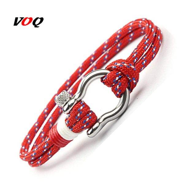 voq length 21cm camping parachute cord survival bracelets for women men lovers style red rope bracelet jewelry, Red;blue
voq length 21cm camping parachute cord survival bracelets for women men lovers style red rope bracelet jewelry, Red;blue