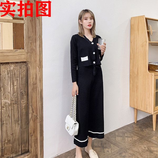 ins net red wide leg брюки костюм женский 2019 ранняя весна новый корейский стиль знаменитости элегантный hong kong-style вязаная two-piece, White
ins net red wide leg брюки костюм женский 2019 ранняя весна новый корейский стиль знаменитости элегантный hong kong-style вязаная two-piece, White