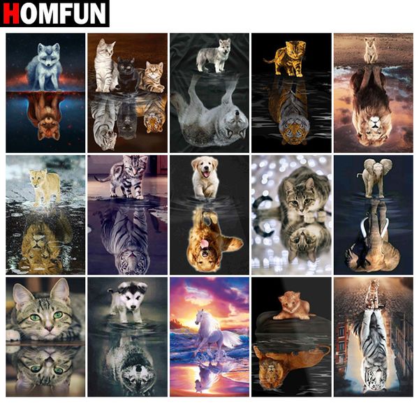homfun rhinestone painting crystal decor diy diamond painting "animal dog cat lion" 3d cross stitch pattern diamond embroidery
homfun rhinestone painting crystal decor diy diamond painting "animal dog cat lion" 3d cross stitch pattern diamond embroidery
