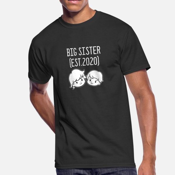 big sister 2020 baby announcement t shirt men create cotton euro size s-3xl outfit loose authentic summer style kawaii shirt
big sister 2020 baby announcement t shirt men create cotton euro size s-3xl outfit loose authentic summer style kawaii shirt