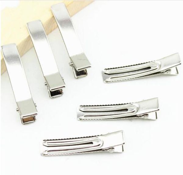100pcs/lot 35mm 45mm 50mm double prong metal hair alligator clips barrette crocodile clip for bow hairpin diy hair accessories, Golden;silver
100pcs/lot 35mm 45mm 50mm double prong metal hair alligator clips barrette crocodile clip for bow hairpin diy hair accessories, Golden;silver