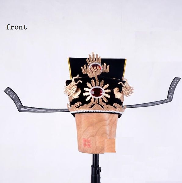 beijing peking art stage performance of helmets in peking opera and yue opera old man baogong hat prime minister hat yarn adult, Blue;gray
beijing peking art stage performance of helmets in peking opera and yue opera old man baogong hat prime minister hat yarn adult, Blue;gray