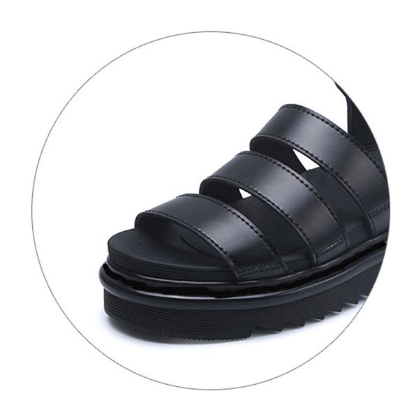 роскошный дизайнер гладиаторских сандалий женщины черного лето причинная обувь удобного натуральная кожа пряжка др мартин сандалия платформы, Black
роскошный дизайнер гладиаторских сандалий женщины черного лето причинная обувь удобного натуральная кожа пряжка др мартин сандалия платформы, Black