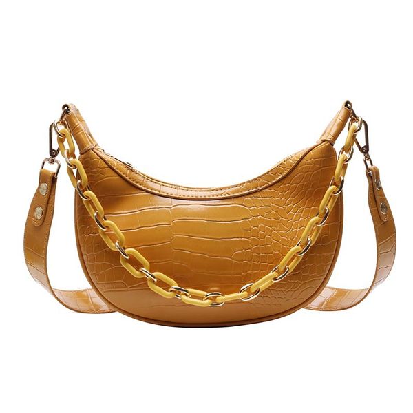 2020 new women half moon crossbody bags chain satchel fashion pu leather ladie shoulder bag party purse messenger bags
2020 new women half moon crossbody bags chain satchel fashion pu leather ladie shoulder bag party purse messenger bags