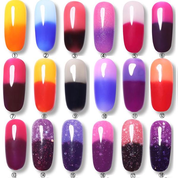 nail gel 18 colors varnish polish fashion temperature color change uv art lacquer 10ml, Red;pink
nail gel 18 colors varnish polish fashion temperature color change uv art lacquer 10ml, Red;pink