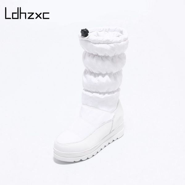 ldhzxc 2020 new mid calf boots women winter keep long warm round toe female snow boots side platforms casual shoes woman, Black
ldhzxc 2020 new mid calf boots women winter keep long warm round toe female snow boots side platforms casual shoes woman, Black