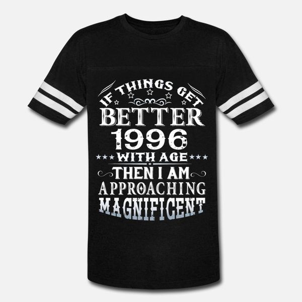 if things get better with age 1996 t shirt men printing tee shirt plus size 3xl novelty graphic fashion summer outfit shirt
if things get better with age 1996 t shirt men printing tee shirt plus size 3xl novelty graphic fashion summer outfit shirt