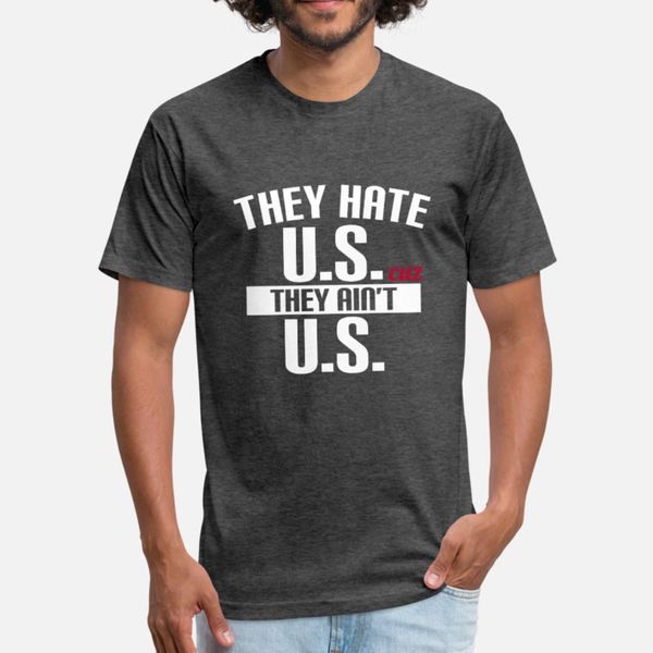 united states they hate us coz they ain't us t shirt men character tee shirt round neck unique cute basic spring formal shirt
united states they hate us coz they ain't us t shirt men character tee shirt round neck unique cute basic spring formal shirt