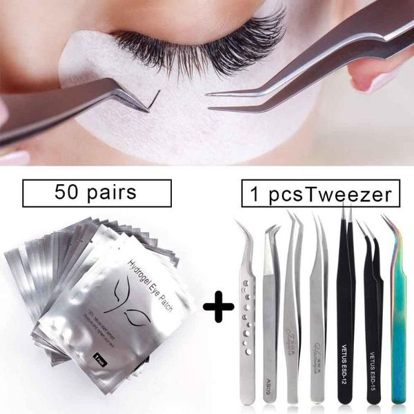 50pairs pillows for eyelash extension under eye lashes patches and 1pcs 3d/6d volume stainless steel tweezers eyelash makeup set
50pairs pillows for eyelash extension under eye lashes patches and 1pcs 3d/6d volume stainless steel tweezers eyelash makeup set