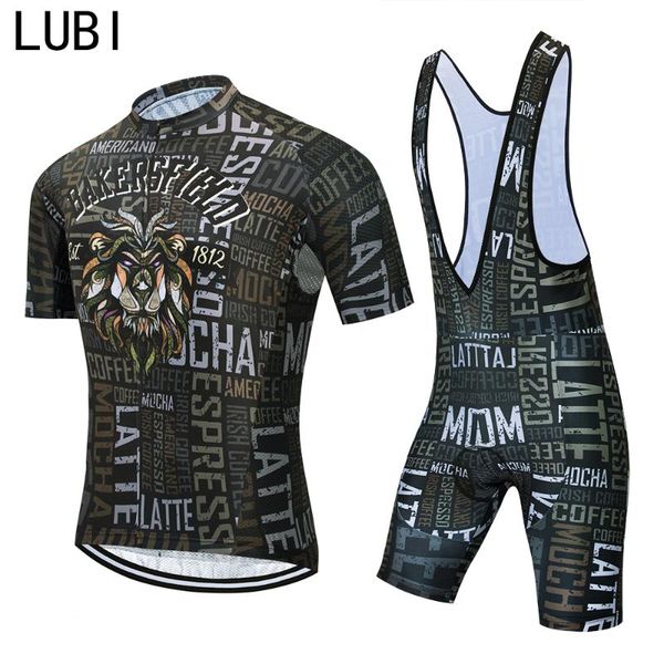 lubi 2020 lion men cycling jersey set pro summer bib shorts kit suit sport road cycle clothing wear bike mtb bicycle clothes, Black;blue
lubi 2020 lion men cycling jersey set pro summer bib shorts kit suit sport road cycle clothing wear bike mtb bicycle clothes, Black;blue
