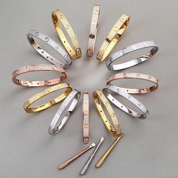 316l titanium steel love womens bracelets bangles for women full with stone bracelet puleiras love bangle men fashion jewelry, Black
316l titanium steel love womens bracelets bangles for women full with stone bracelet puleiras love bangle men fashion jewelry, Black