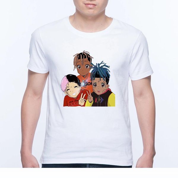 male new hip hop xxxtentacion juice wrld streetwear singer character print t shirt harajuku fashion rapper t-shirt men tees, White;black
male new hip hop xxxtentacion juice wrld streetwear singer character print t shirt harajuku fashion rapper t-shirt men tees, White;black