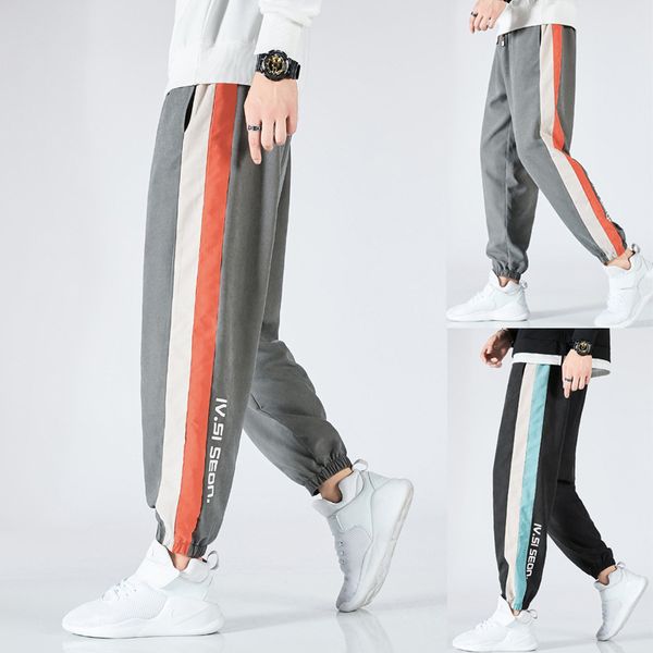 sweatpants men's summer handsome all-match loose cargo sweatpants sports jogger fitness pants streetwear hip hop pants, Black
sweatpants men's summer handsome all-match loose cargo sweatpants sports jogger fitness pants streetwear hip hop pants, Black
